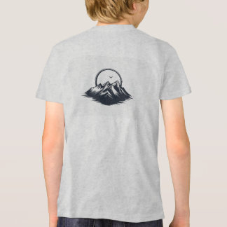 En Tri-matière T-shirt Mountain graphic, parfait pour la nature l