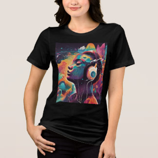 En Tri-matière T-shirt Music Therapy