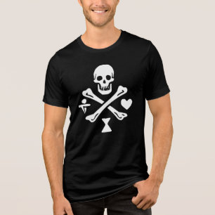 En Tri-matière T-shirt noir homme Red Beard