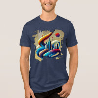 T-shirt numérique - Graffiti urbain