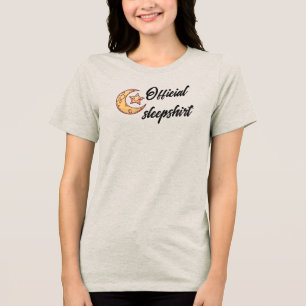 En Tri-matière T-shirt "Official Sleepshirt"