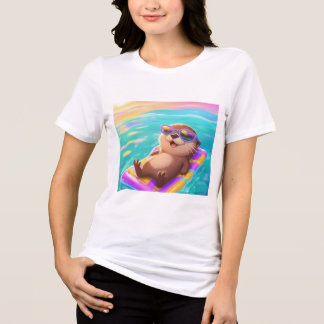 En Tri-matière T-shirt Otter relaxant