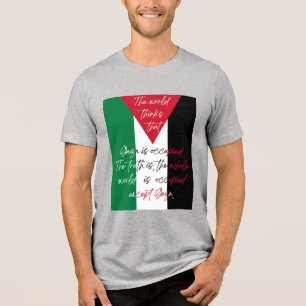 En Tri-matière T-shirt Palestine libre - T-shirt Save Gaza