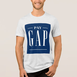En Tri-matière T-Shirt parodie satire ÉCART DE SALAIRE