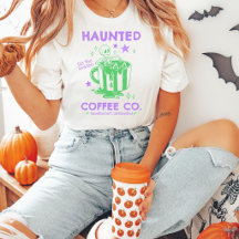 T-shirt personnalisable Haunted Coffee Co