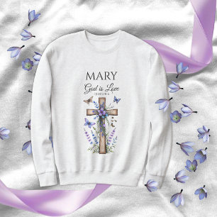 En Tri-matière T-shirt personnalisé "Faith" – Dieu est amour écri