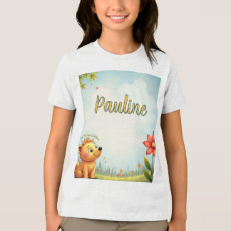 En Tri-matière T-shirt personnalisé pour enfants