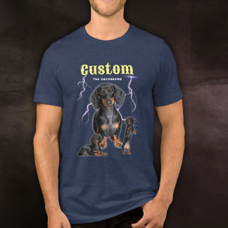 En Tri-matière T-shirt personnalisé tendance Bootleg Photo de chi