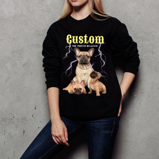 En Tri-matière T-shirt personnalisé tendance Bootleg Photo de chi