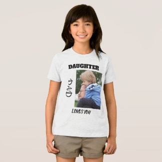 En Tri-matière T-shirt personnalisé tendance pour jeunes femmes 