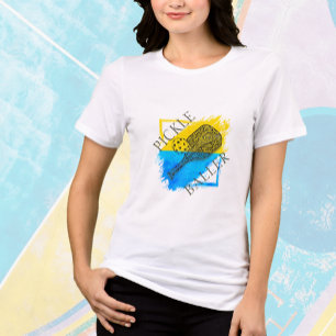 En Tri-matière T-shirt Pickleball Graphic Tri-Blend