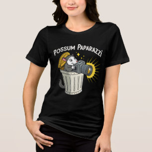 En Tri-matière T-shirt Possum Paparazzi : Drôle Night Crawler Tee