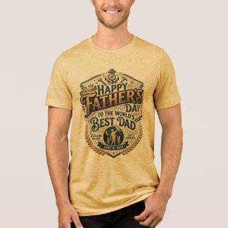 En Tri-matière T-shirt pour la fête des pères