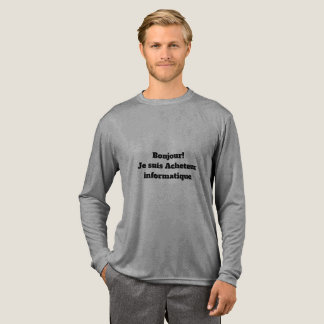 En Tri-matière T-Shirt pour l'Acheteur informatique