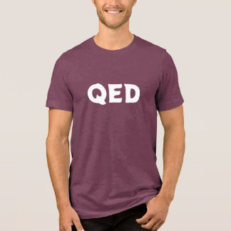 En Tri-matière T-Shirt QED