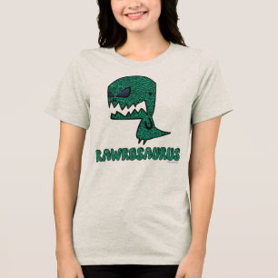 En Tri-matière T-Shirt Rawrosaurus