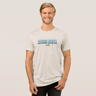 En Tri-matière T-Shirt Rétro Psy de l'École