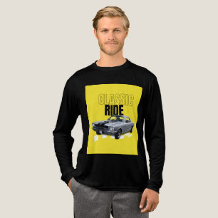 En Tri-matière T-Shirt Rétro Voiture Classique Ride