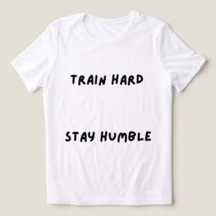 En Tri-matière T-Shirt S'entraîner Fort Reste Humble