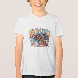 En Tri-matière T-shirt Simplement Mieux de Crevette Drôle