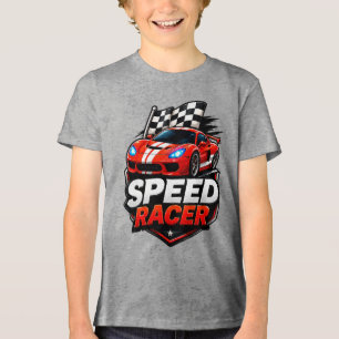 En Tri-matière T-Shirt Speed Racer pour enfants