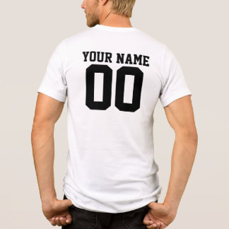 En Tri-matière T-shirt sport Jersey personnalisé et personnalisé