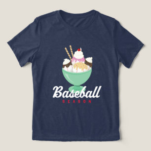 En Tri-matière T-shirt Sundae de crème glacée de la saison de bas
