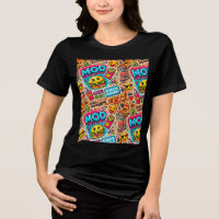 T-shirt toujours affamé - Design audacieux et amus