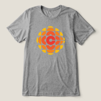 En Tri-matière T-Shirt tri-blend Logo CBC 1974