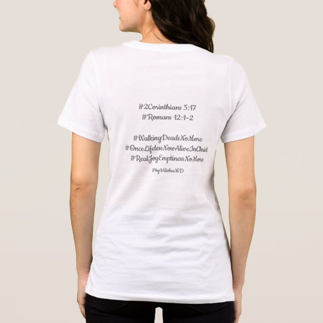En Tri-matière T-Shirt Tri-Blend Shirt (Verso)