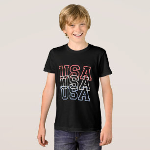 En Tri-matière T-Shirt USA