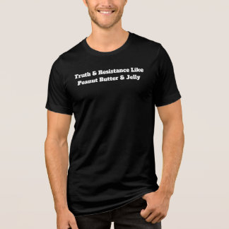En Tri-matière T-shirt Vérité & Résistance comme beurre de cacahu