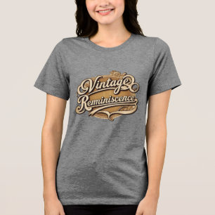 En Tri-matière T-shirt Vintage de rétro nostalgie - Tim