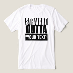 EN TRI-MATIÈRE T-SHIRT "VOTRE TEXTE"