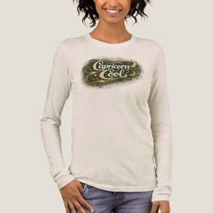 En Tri-matière T-shirt Zodiaque Capricorne Cool – Signe de Terre