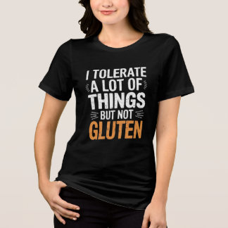 En Tri-matière Tolérance gluten Unisex T-shirt style Softstyle -