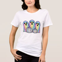 Trio de fantômes mignons T-Shirt Halloween Adorabl