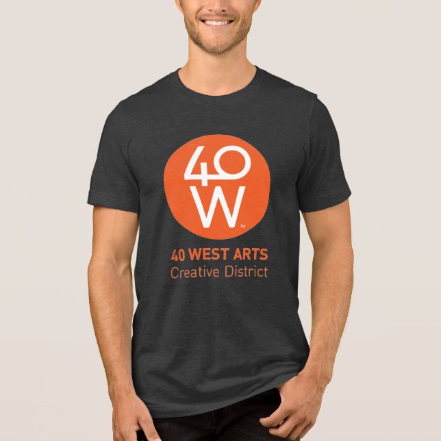 En Tri-matière Unisex 40 West Arts T-Shirt (Recto)