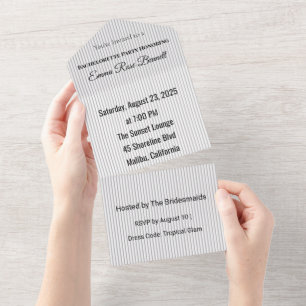 En Un Invitation Tout Compris pour Enterrement de Vie de