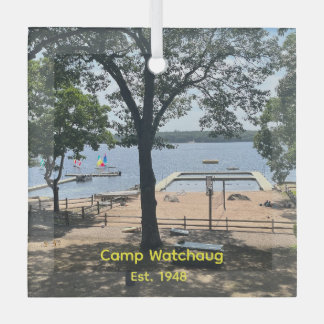 En Verre Ornement photo du camp Watchaug