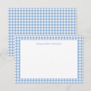 en vichy Cartes de notes personnalisées