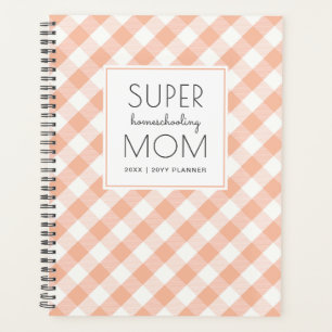 en vichy Peach et White Super Homeschool Maman