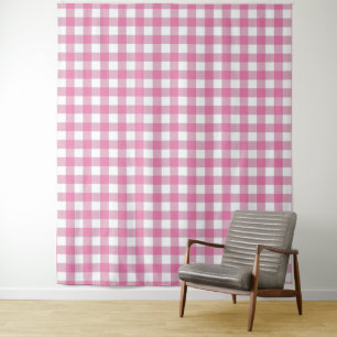 En vichy rose et blanc Vérifier la tapisserie