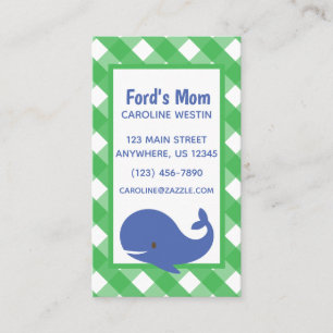 en vichy Whale Business ou Cartes de Contact