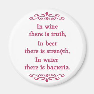 En Vino Veritas -cf-L Magnet