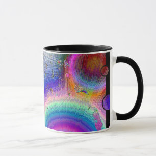 Enamel Sunburst Fun Frame Tasse