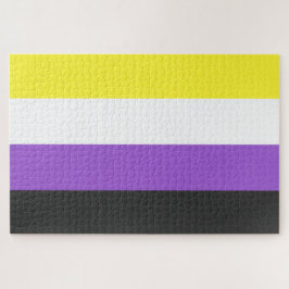 Enby-Flag (nicht binärer Stolz)