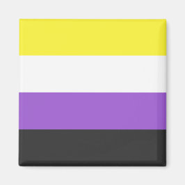 Enby-Flag (nicht binärer Stolz) Magnet