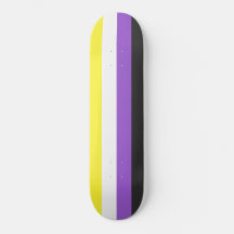 Enby-Flag (nicht binärer Stolz)