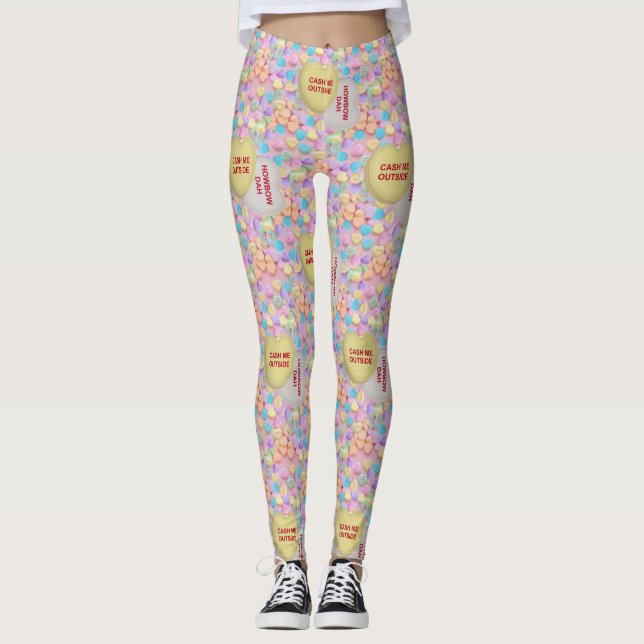encaisse-moi en dehors des leggings (Devant)